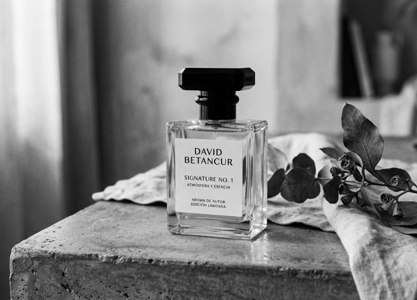 Frasco de fragancia David Betancur